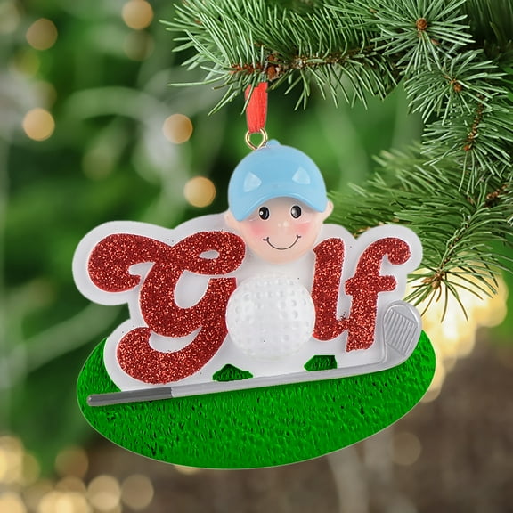 Maxora Personalized Ornaments Customized Christmas Ornament Sport Ornament Golf Free Customize
