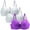Purple2, variant on Jalioing 3 Pack Women's Push Up Bra Seamless Lace Bralettes with Adjustable Strap Full Coverage Everyday Bra