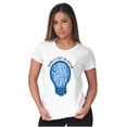 thumbnail image 3 of Shine a Light on Autism Bulb Symbol Womens Slim Fit Graphic Tee Brisco Brands X, 3 of 5