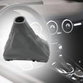 thumbnail image 4 of funtasica Automatic Gear Shifter Knob Boot Gaitor Cover Replacement Parts Auto Accessory PU Leather for A3 8P A4 B8 A5 A6 C6 Q5 Q7 Gray, 4 of 7