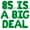 Green, variant on Letter Balloons - 85 IS A BIG DEAL 16" Inch Alphabet Letters Foil Mylar Balloon 85th Birthday Party Banner (Pink)