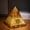 Gold, variant on Sentmoon Deals Flyer Crystal Pyramids Energy Tower Crystal Gravel Drip Resin Home Desktop Manual Ornaments Gift Deals of the Day Clearance Prime