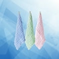 thumbnail image 3 of 3 Pcs Washcloths Small Towel Hand Towel Fashion Style Towel Toddler Bath Towels Saliva Wiper Newborn Child, 3 of 8