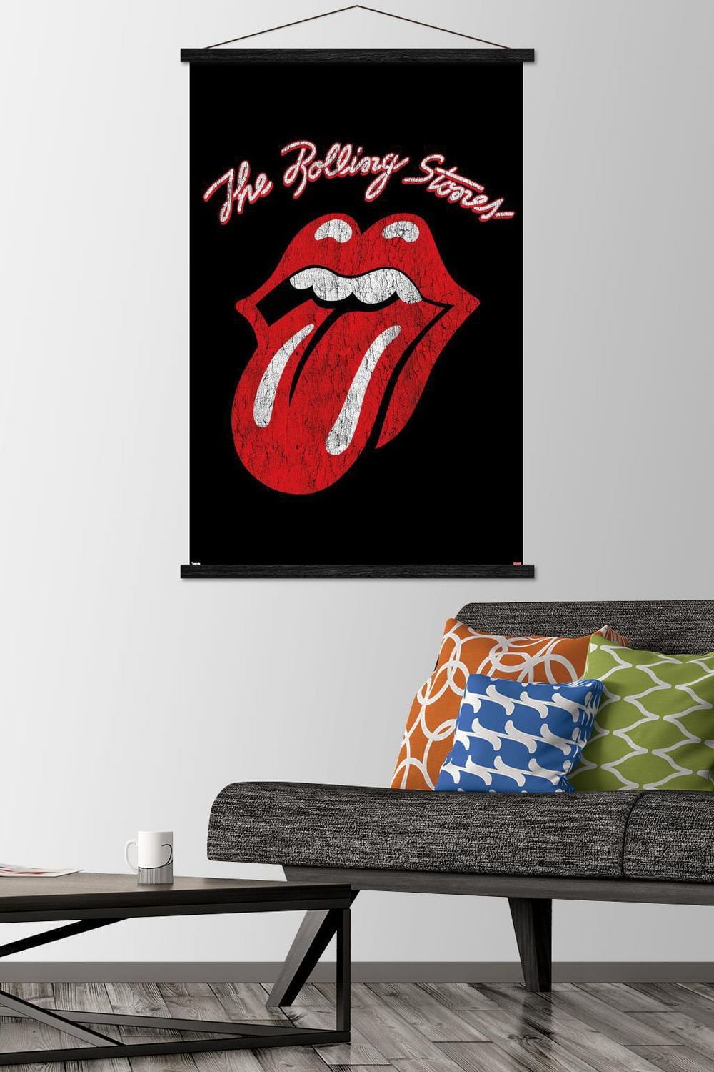 Rolling Stones - Classic Logo Wall Poster, 22.375" x 34"
