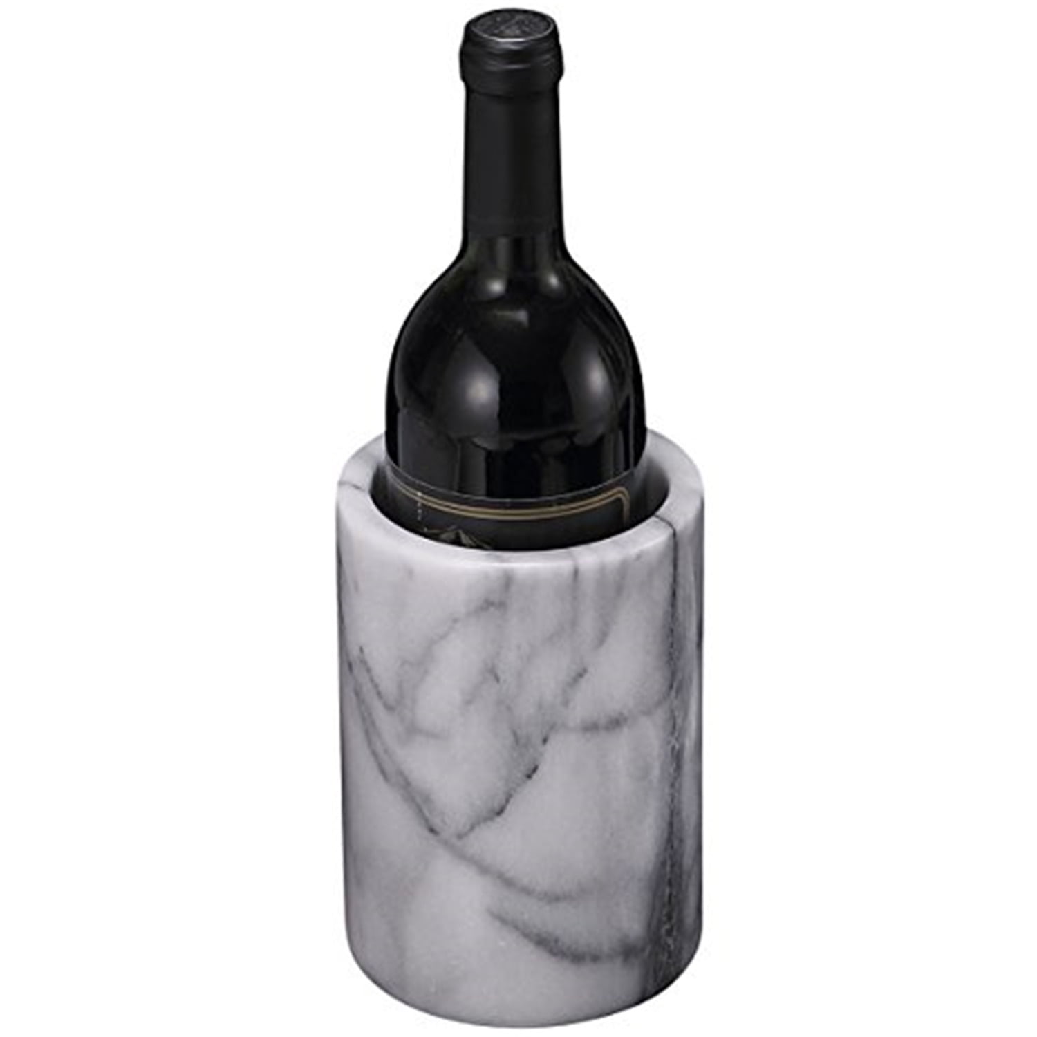 White 6" H x 4.125" Diam. Wine Cooler