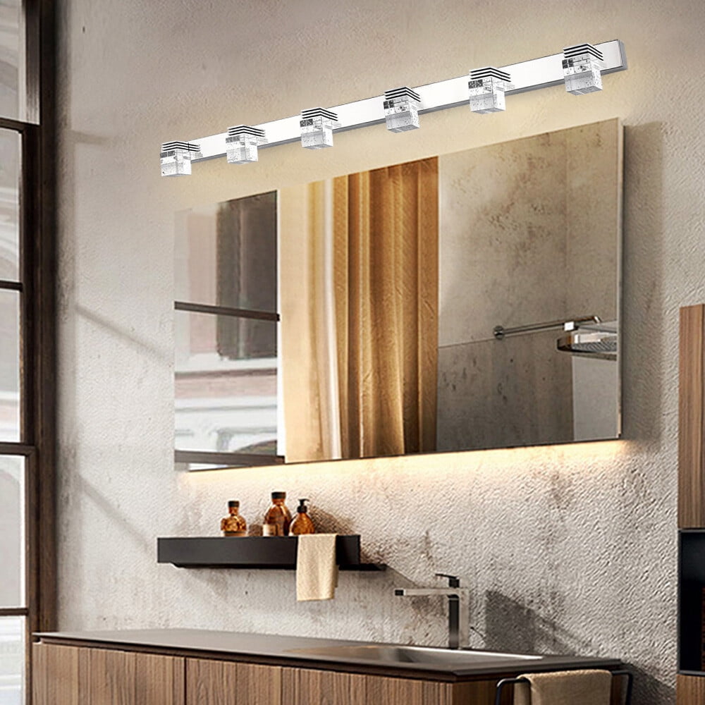 1* LED Over Mirror Light, Modern Bathroom Mirror Light Fixtures, Over Long Mirror Lights
