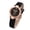 Black -BK50, variant on Resicozy Women's Round Dial Bracelet Watch Leather Watch for Women Quartz Wrist Watches 2026 Purple