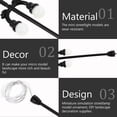 thumbnail image 3 of MesaSe Simulation Lights Toy Room Doll House Christmas Decorations Toddler Mini Lamp Post 7 Pcs, 3 of 6