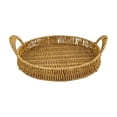 thumbnail image 2 of Fmbmuo Imitation Rattan Woven Fruit Storage Basket , Miscellaneous Basket , For Home Bathroom Bedroom Office Sundries Cosmetics Toys, 2 of 6