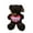 Brown, variant on Khaki Valentine'S Day Cuddle Bear Featuring Welcoming Heart Ornament And Warm Puffy Texture For Sweet Moments Two-Tone Options Ideal As A Snuggly Decor Piece