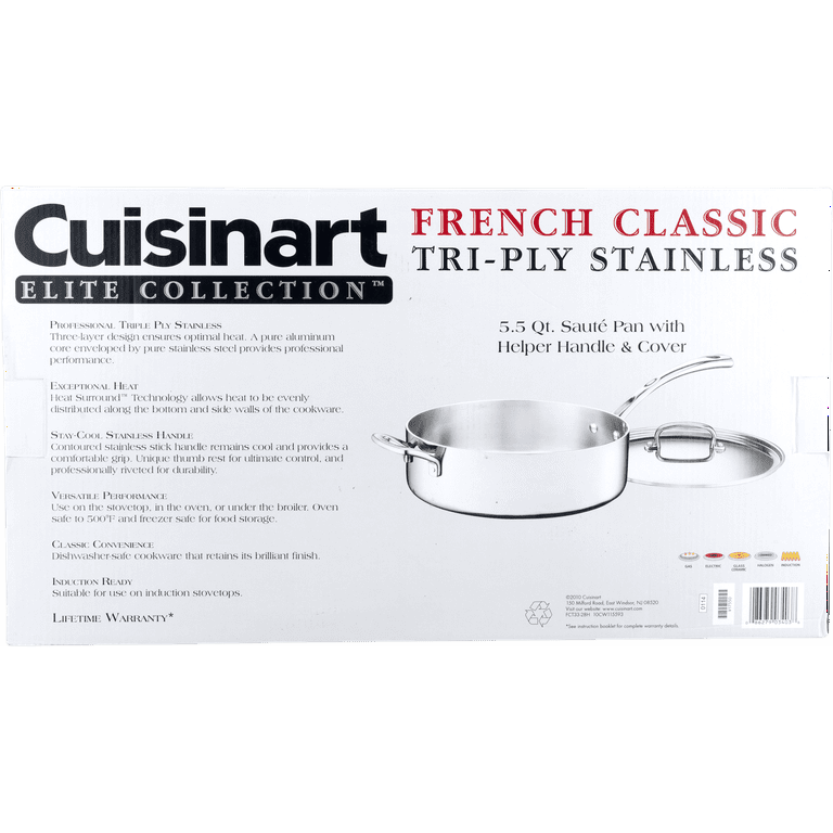 Cuisinart French Classic 5qt Saute Pan