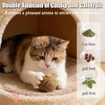 thumbnail image 2 of Soft Fluffy Faux Rabbit Fur Catnip Balls, 3/6/9 Pack for Indoor Play, Fun to Chase for Hunting Instinct & Interactive Bonding (3PC), 2 of 7