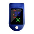 thumbnail image 1 of Oxímetro de pulso portátil sin baterías, diseño compacto en color azul o blanco (envío aleatorio), ideal para monitorear saturación de oxígeno y frecuencia cardíaca en casa o viajes. Tecnología, 1 of 1