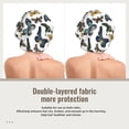 thumbnail image 2 of Sigee Watercolor Butterflies for Hair Wrap Adjustable Sleep Cap for Hair Protection and Comfort, Adjustable Night Cap for Women, 2 of 6
