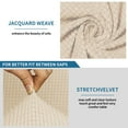 thumbnail image 3 of 2024 5 Seat Corner Sofa Cover Sectional Recliner Corner Sofa Protector for Livingroom Deep Blue, 3 of 11