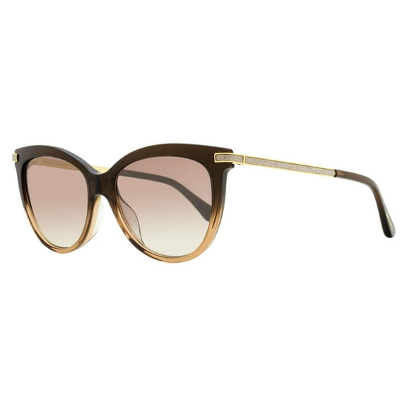 Jimmy Choo Brown Acetate Sunglasses