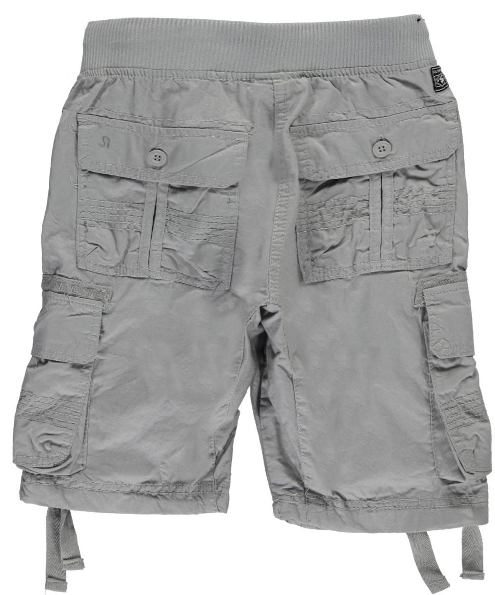 light gray cargo shorts