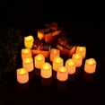 thumbnail image 6 of Romantic LED Candles,Flameless Votive Candles,Flickering Battery Operated LED Tea Lights Candles Warm White for Valentines Wedding Table Festival Christmas Decorations, 6 of 7