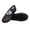 Black, variant on jianru Ballet Shoes for Girls Elastic Straps Non Slip Soft Sole Leather Professional Dance Shoes for Toddler Kids