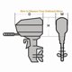 thumbnail image 3 of Dustproof Hood Cover for 15-250HP Outboard Motors Engine Protector Cover, 3 of 5