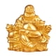 thumbnail image 1 of TQEHS Estatua de Buda sonriente dorada, decoración Fengshui, estatua de Buda sonriente para suerte y felicidad, estatua de Buda Maitreya sonriente sentado hecha a mano, figura coleccionable, regalo de, 1 of 6