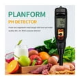 thumbnail image 3 of Food Grade PH Meter Digital Acidity Tester Soil Dough PH/Temperature Detector Handheld PH Test Pen for Water Fruit Cheese Meat ,Upgraded Testing Structure, 3 of 7