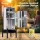 thumbnail image 2 of iSpring DGF2-B Sistema de Filtro de Agua de Encimera de Acero Inoxidable Alimentado por Gravedad con Base de Madera Natural, Reducción de Cloro, Portatil, Negro, 2 of 7