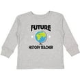thumbnail image 3 of Inktastic Future History Teacher Boys or Girls Long Sleeve Toddler T-Shirt, 3 of 5