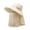 Khaki, variant on Ice Silk Sun Hat With Shield - Women's UV Shield Hat, Breathable And Lightweight, Suitable For Outdoor Hiking, Driving And Travel.