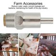 thumbnail image 1 of Copper Pig Waterer, Pig , With Strong Spring Stainless Steel Farm Accessories for Livestock, 1 of 8