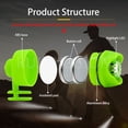 thumbnail image 6 of Ruiandsion 4Pcs LED Shoe Lights, Ipx5 Waterproof  Lights Suitable for Kids and Adults Shoes - Three Lighting Modes (Green), 6 of 8
