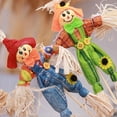 thumbnail image 4 of AKEGAMN Halloween Scarecrow Pumpkin Standing Decor For Yard 6 Pieces, 4 of 8