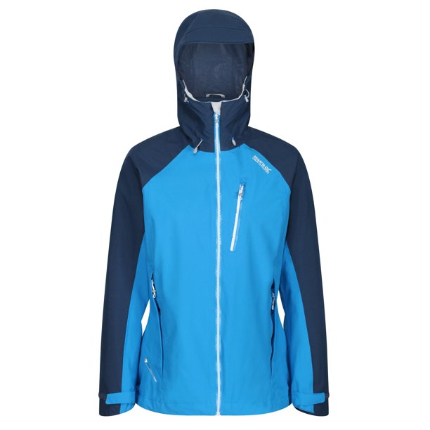 Regatta - Chaqueta impermeable modelo Birchdale para chica/mujer (Azul Astro, Denim Oscuro) Regatta UTRG3330_blueasterdarkdenim