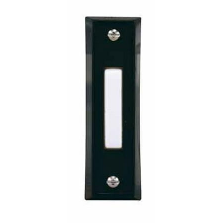 - Heath Zenith 667-1 Wire Pushbutton, 23 Volt, Black