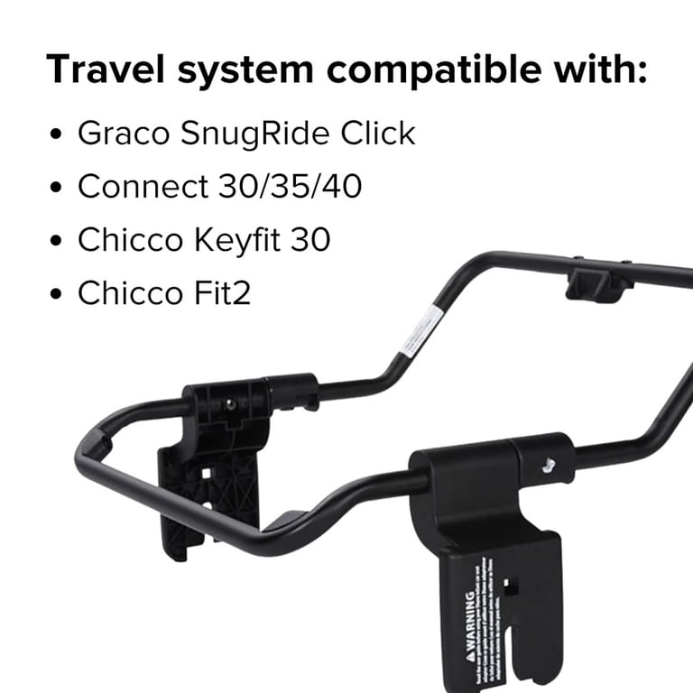 Diono Quantum Car Seat Adapter Compatible with Graco and Chicco Infant Baby Car Seats Durable Attachment for Travel System Walmart
