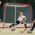 thumbnail image 2 of Soozier Portable Hockey Net, Easy Setup Hockey Goal w/Steel Frame, PE Mesh, 2 of 8
