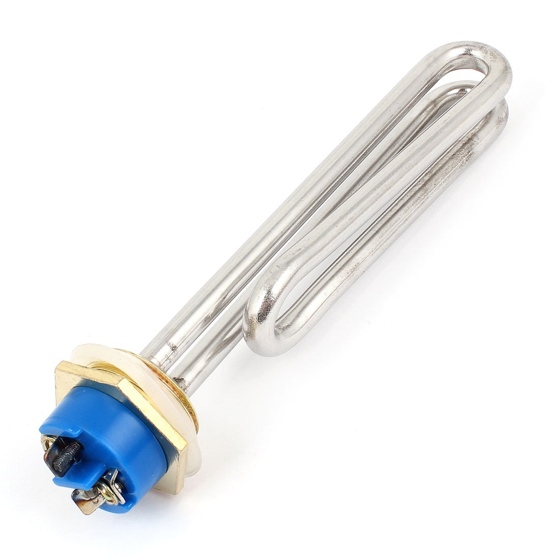 AC220V 2000W Metal Electric Heating Tube Water Heater Element Silver