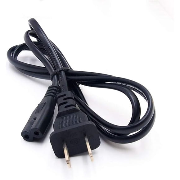 LujingZ Replacement US 2Prong AC Power Cord Cable for Canon PIXMA TS6420a TR7020a TR8620a All-in-One Color Inkjet Printer