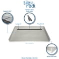 thumbnail image 6 of Tile Redi RT4060CBFB-PVC-BN3 Redi Trench 40" X 60" Rectangular Barrier Free Shower Base -, 6 of 6
