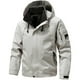 thumbnail image 1 of Ceisia Waterproof Windproof Men's Loose Fit Hooded Multi-Pocket Outdoor Jacket Gift, 1 of 6