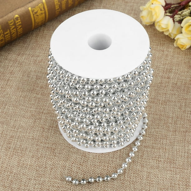 Rollo de Perlas 25m/ Guirnalda de Perlas de Alambre Galvanizado ANGGREK Otros