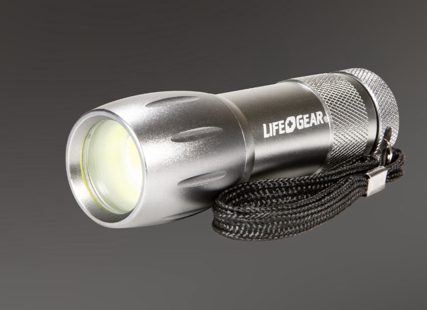 Lampe de Poche Aluminium 100 lumen de LifeGear