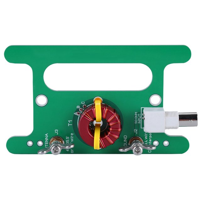 Balanza portátil desbalanceada de voltaje 9:1 BALUN 10W UNUNTENNA con interfaz BNC
