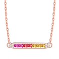 thumbnail image 1 of con colgante de a , tipo íris, elegante , joyería elegante para damas y niñas, regalos, 1 of 7