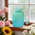 thumbnail image 5 of EGYMEN 1200ml Gallon Water Bottle, Large Capacity Water Bottle, Leakproof Water Jug, Sturdy Bucket Cup, Hydration Water Bottle, Outdoor Sports Water Bottle, 5 of 6