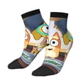 thumbnail image 2 of Saiise Bluey Funny Socks Men Women Adults Novelty Graphic Crew Tube Socks Crazy Design Casual Dress Socks for Sports,Running,Travel, 2 of 7