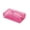 Pink, variant on VANLOFE HOARBOEG 8in Plastic Pencil Box, Transparent Stationery Storage Case, Crayon Box, Green
