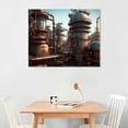 thumbnail image 2 of JEUXUS Canvas Prints Pictures to Photo Industrial Steampunk Style Art Painting Picture. for Home Decor, 2 of 4
