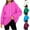 Pink, variant on Cmfcve Women's Fashion Hoodies & Sweatshirts Casual Solid Color Long Sleeve Hooded Sweatshirt Crew neck Pullover Fall Workout Top Blouse with Pocket