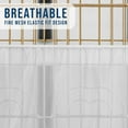 thumbnail image 7 of KNUTI Universal Bird Cage Seed Catcher Universal Mesh Skirt Cover Stretchy Small Animal Cages Cover Pet Removable Durable Protector - White - Large, 7 of 7